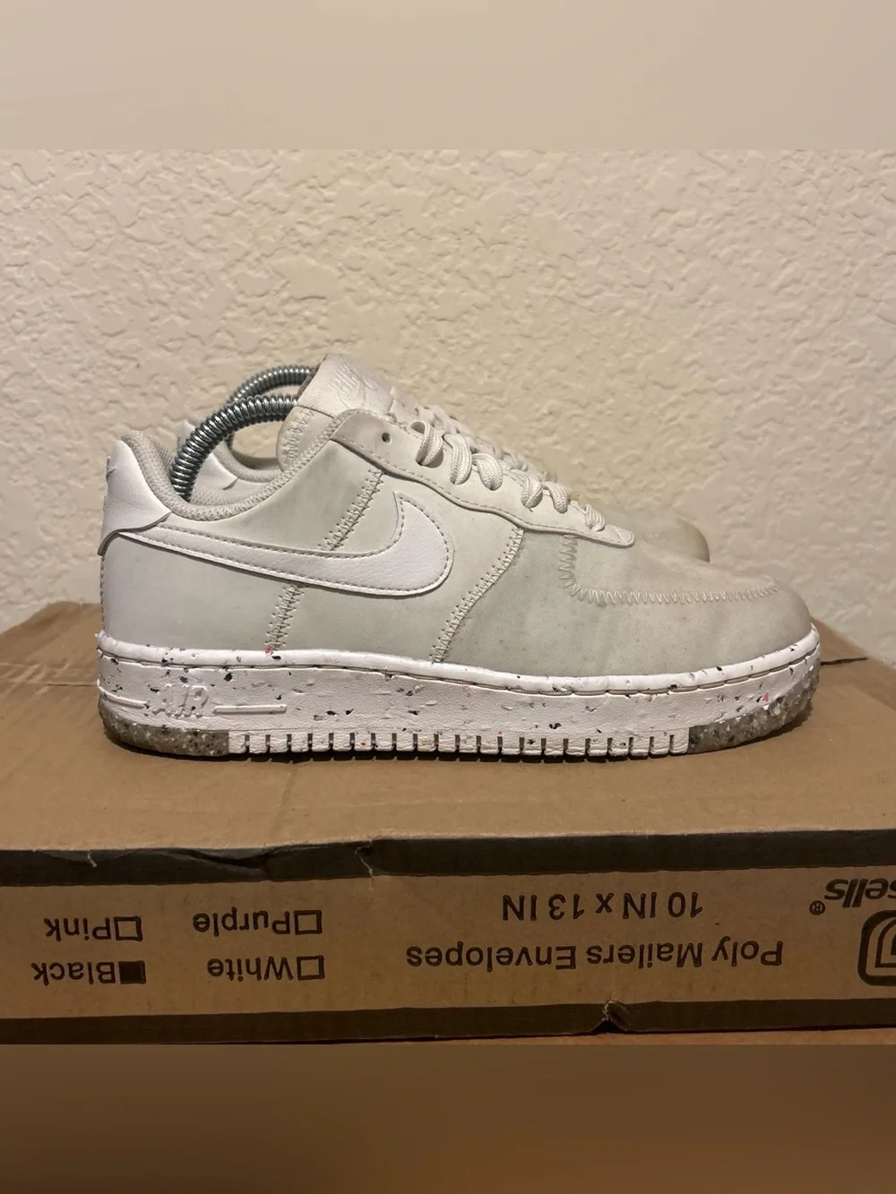 Nike Air Force 1 Low-Top Sneakers - Off White/White